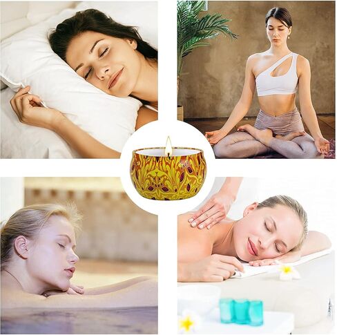 2 شموع معطرة على حزمة ، 2.5 أوقية شموع من شموع العطرية للمنزل المعطرة ، شموع الصويا الطبيعية مع روائح الأزهار ، شمعة جرة صغيرة محمولة للسفر ، سبا ، حمام ، اليوغا ، شمعة ديكور المنزل in Saudi Arabia