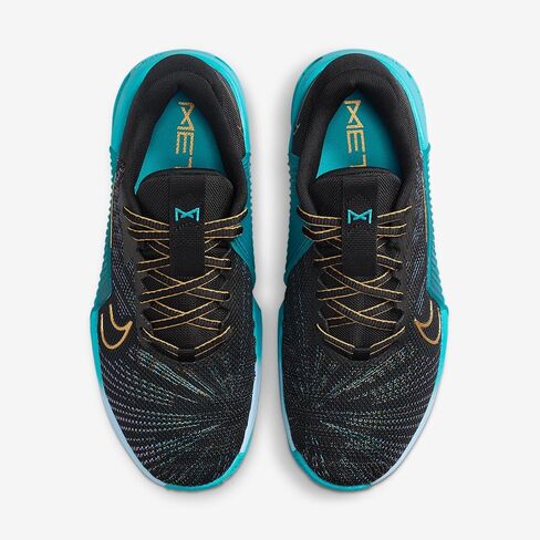 Nike Metcon 9 AMP Women's Workout Shoes (HF1395-001, Black/Dusty Cactus/Psychic Blue/Black) in Saudi Arabia
