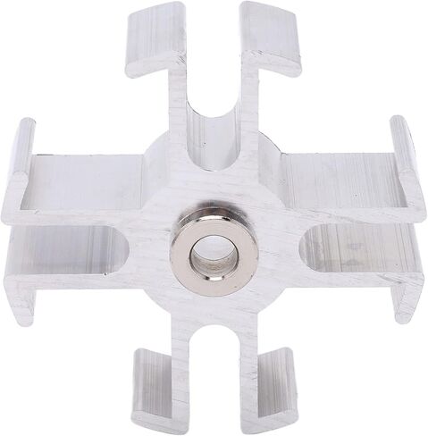 Zjchao 1in ألومنيوم الرادياتير مروحة المروحة فاصل المروحة مروحة فاصل فاصل مروحة مجموعة OEM 1210 استبدال ل Chevy SBC BBC قصيرة طويلة مع البراغي in Saudi Arabia