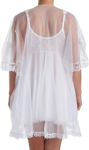 مجموعة XX3595 للسيدات بالإضافة إلى حجم 3 قطع Babydoll Peignoir in Kuwait