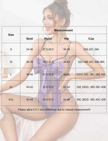 Avidlove Teddy Lingerie للنساء Deep v الرقبة قطعة واحدة babydoll boy tie bodysuit ناعمة الشريط boudoir ملابس النوم in Kuwait