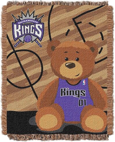 Northwest NBA Denver Nuggets Half Court Woven Jacquard Baby Throw, 36" x 46" in Saudi Arabia