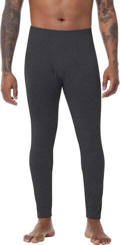 WiWi Men's Long Johns Thermal Underwear Bottoms Base Layer Leggings Viscose from Bamboo Baselayer Pants S-XXL in Saudi Arabia