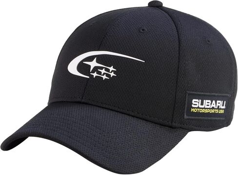 Subaru Motorsports USA Logo Capo Cap Hat Ascent Forester Wrx Sti Legacy Outback Impreza Crosstrek Brz Solterra Black in Kuwait