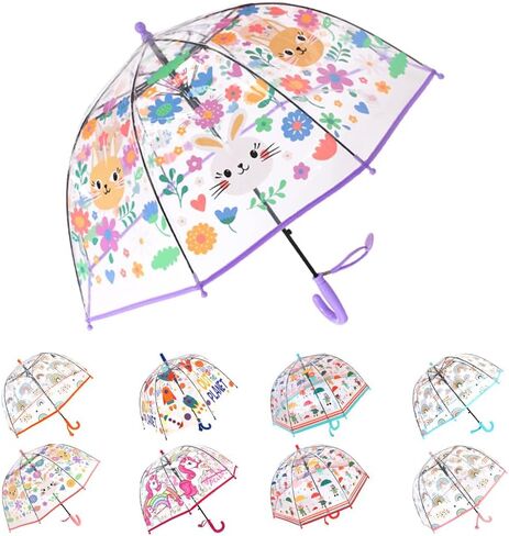 Merciband Kids clear dome type umbrella collection in Kuwait