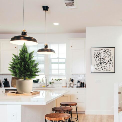 26.1inch مجموعة شجرة توبياري الاصطناعية من 2 جميل فو ، أرز الصنوبر الأشجار عيد الميلاد الأشجار الأشعة فوق البنفسجية مصنفة in Kuwait