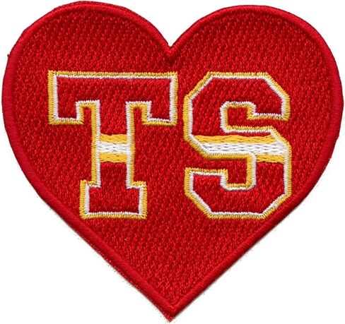 TS Letters Kansas City Heart Patch Wags Artist Music Musiced On in Saudi Arabia