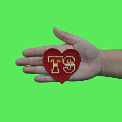 TS Letters Kansas City Heart Patch Wags Artist Music Musiced On in Saudi Arabia