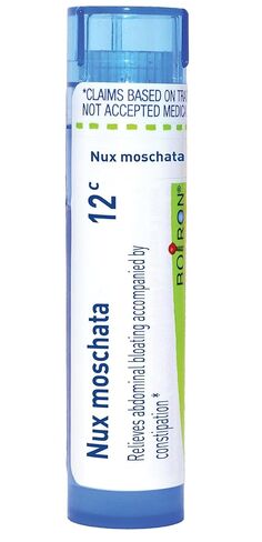 Boiron Nux Moschata 12C Md 80 Pellets for Abdominal Bloating accompanied by Constipation in Saudi Arabia