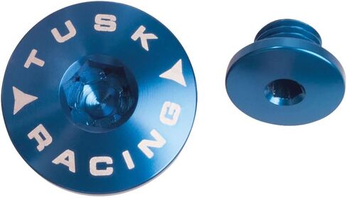 TUSK BILLET Aluminium Pluge Kit Blue متوافق مع Yamaha YZ250F 2001-2013 in Saudi Arabia