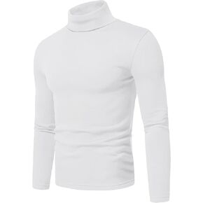 قمصان Askdeer للرجال الحرارية طويلة الأكمام طويلة الأكمام من القمصان القنية القطن طبقة القاعدة طبقة قمم داخلية حرارية in Kuwait