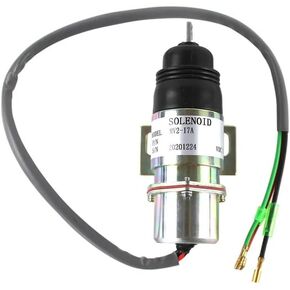 MV2-17A MV217A stop solenoid valve 1819100520 suitable for 4JG1 4JG2 6BG1 6BB1 FD115-6 forklift engine electric Accessories replacement in Saudi Arabia