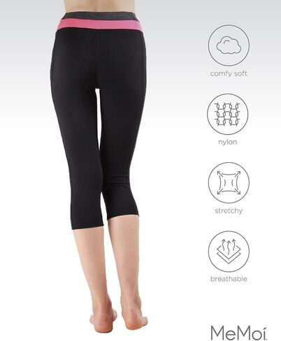 MeMoi Grinza Capri Workout Skirted Leggings in Saudi Arabia