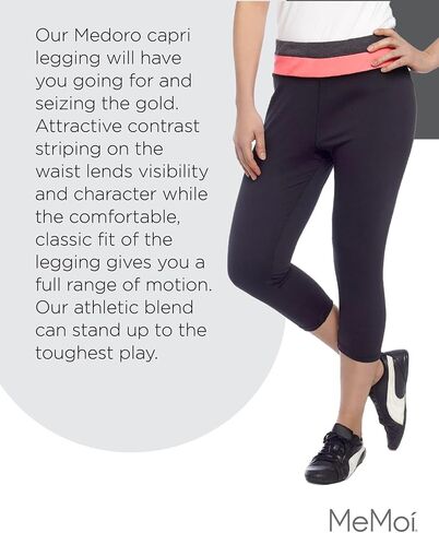 MeMoi Grinza Capri Workout Skirted Leggings in Saudi Arabia