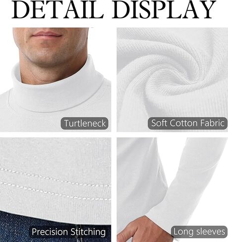 قمصان Askdeer للرجال الحرارية طويلة الأكمام طويلة الأكمام من القمصان القنية القطن طبقة القاعدة طبقة قمم داخلية حرارية in Kuwait