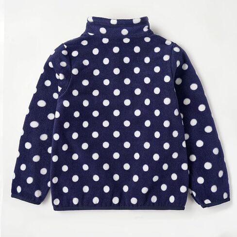 EIGIOO Toddler Boys Girls Fleece Quarter Zip Pullover Jacket Kids Lightweight Long Sleeve Outerwear 2-12 Years in Kuwait