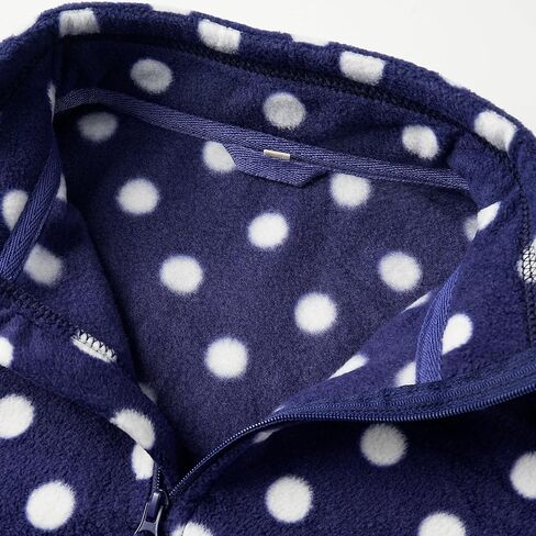 EIGIOO Toddler Boys Girls Fleece Quarter Zip Pullover Jacket Kids Lightweight Long Sleeve Outerwear 2-12 Years in Kuwait