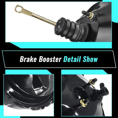 54-71046 PartsFlow Power Brake Booster Compatible with Chevrolet Blazer C1500 C2500 C3500 Pickup C35 GMC C1500 C2500 K1500 K2500 Suburban K3500 Yukon 18012114 in Saudi Arabia