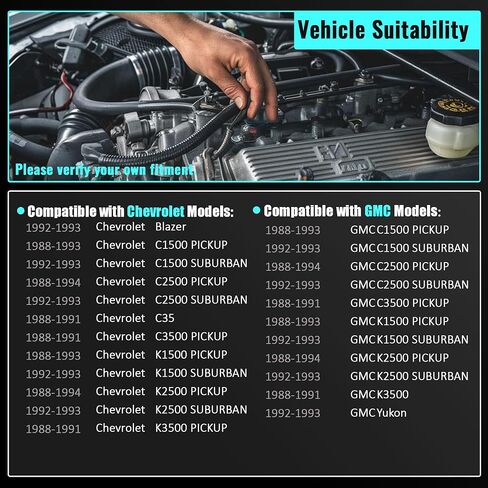 54-71046 PartsFlow Power Brake Booster Compatible with Chevrolet Blazer C1500 C2500 C3500 Pickup C35 GMC C1500 C2500 K1500 K2500 Suburban K3500 Yukon 18012114 in Saudi Arabia