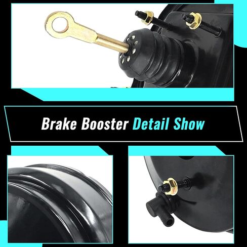 54-73163 PartsFlow Power Brake Booster Compatible with Jeep Grand Cherokee 1999 2000 2001 2002 2003 2004 4.7L 4.0L 05011261AA Without Master Cylinder in Saudi Arabia