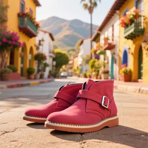 حذاء المشي لمسافات طويلة للرجال Chukka Boots للرجال مع أباشيات الموضة in Kuwait