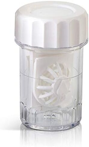 SPORTS WORLD VISION Contact Lens Cases (20 Pieces) Standard Barrel Type Contact Lens Cleaning Container for Everyday Use in Saudi Arabia