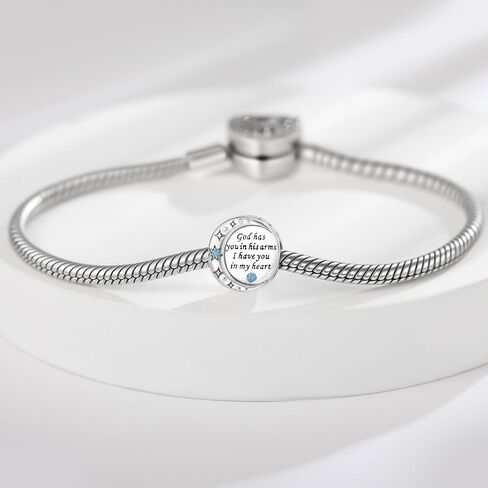 925 Sterling Silver Charms Fit Pandora Charms Bracelet Fit زوجة عيد ميلاد الأم عيد ميلاد هدية عيد الميلاد in Kuwait