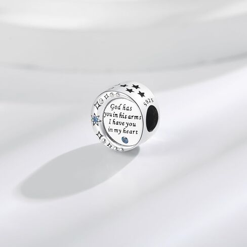 925 Sterling Silver Charms Fit Pandora Charms Bracelet Fit زوجة عيد ميلاد الأم عيد ميلاد هدية عيد الميلاد in Kuwait
