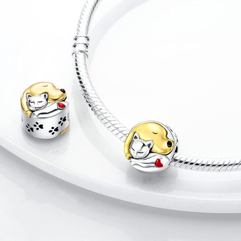MULA 925 Sterling Silver Charms for Bracelets and Necklaces Butterfly Beads Dangle Pendants Jewelry Charms for Women in Kuwait