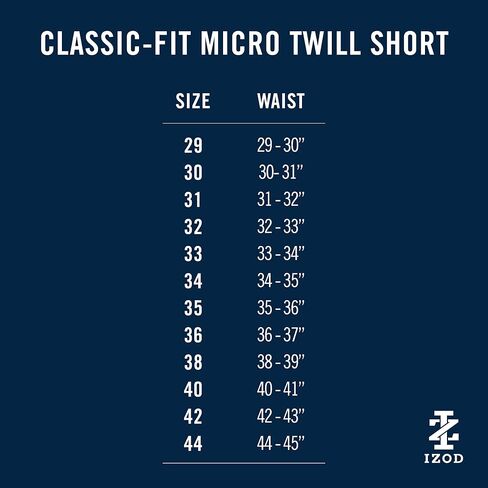 Izod Men's 9.5 "Micro Poly Classic Fit Golf Short in Saudi Arabia