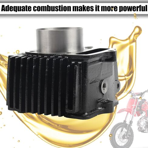 مجموعة أسطوانة 52.4 ملم مع حشوات ومجموعة من طقم إعادة بناء حلقة المكبس ل 4-Stroke 1P52FMH المحرك الأفقي 110cc ATV Dirt Pit Pike Go Karts Quad 4 Wheeler Dune Buggys in Saudi Arabia