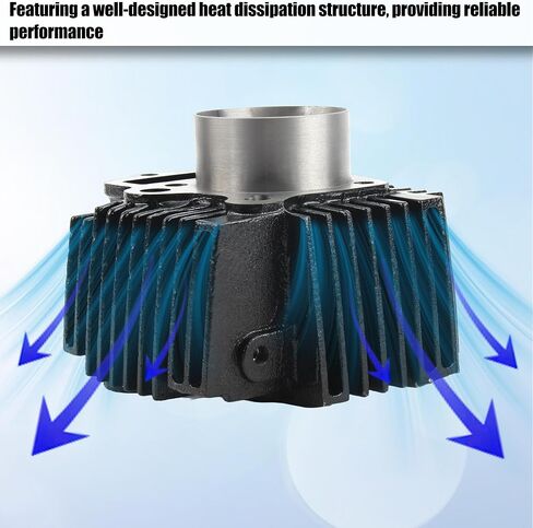 مجموعة أسطوانة 52.4 ملم مع حشوات ومجموعة من طقم إعادة بناء حلقة المكبس ل 4-Stroke 1P52FMH المحرك الأفقي 110cc ATV Dirt Pit Pike Go Karts Quad 4 Wheeler Dune Buggys in Saudi Arabia