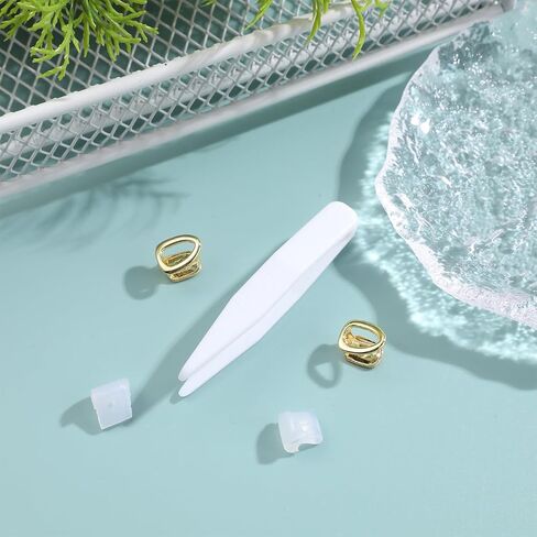 Garneck 2pcs شوايات ذهبية للأسنان المعدنية النحاسية أغطية أسنان واحدة من المجوهرات الزخرفية تقشير الأسنان المجوهرات مستلزمات الهيب هوب in Kuwait