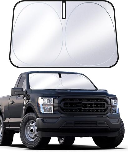Sun Shade Front Windshield Compatible with Cadillac XT5 Upgraded 2024-2017, Custom Fit 2024 2023 2022 2021 2020 2019 2018 2017 Car Window Sunshade Cover Visor in Saudi Arabia