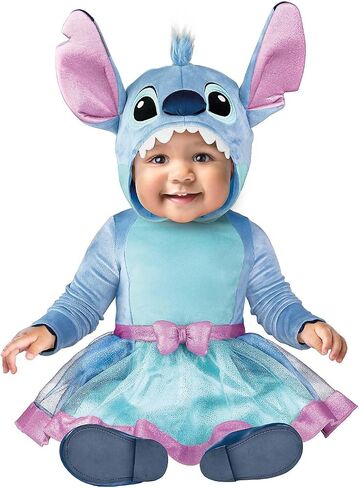 Spirit Halloween Lilo & Stitch Baby Stitch Dress Costume, Officially Licensed in Saudi Arabia