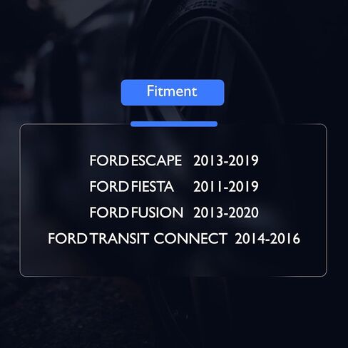 916-722 2 PCS محرك العادم متغير توقيت الصمام (VVT) متوافق مع Ford Escape 2013-2019 ، Fiesta 2011-2019 ، Fusion 2013-2020 ، Transit Connect 2014-2016 1.5L 1.6L in Kuwait