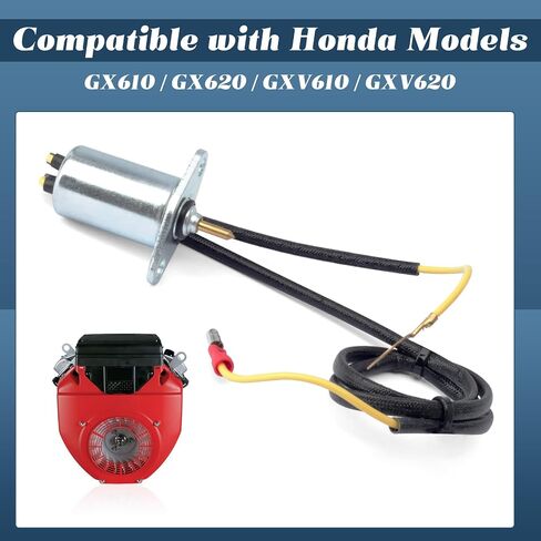 16200-ZJ1-003 الملف اللولبي الصمام مع كابل متوافق مع Honda GX610 GX620 GXV610 GXV620 in Saudi Arabia