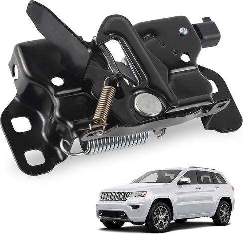 تجميع المزلاج هود متوافق مع 2011-2020 جيب جراند شيروكي 2011 2012 2013 2014 Dodge Durango Challenger Front Door Glatch Hood مستشعر مفتوح يستبدل 820-100 820100 4589688ae in Saudi Arabia