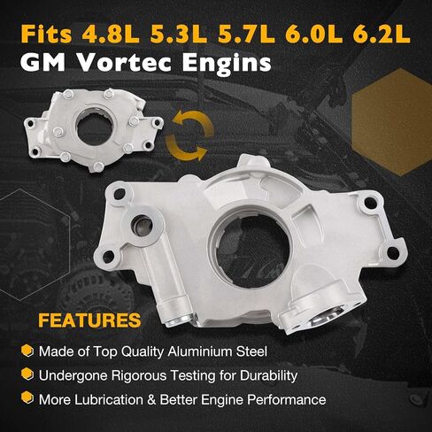 M295HV High Volume Oil Pump Kit Compatible with Chevrolet GMC Hummer Pontiac Cadillac GM LS Series Engines 4.8L 5.3L 5.7L 6.0L 6.2L in Saudi Arabia