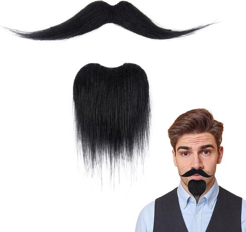 Yan Dream Self Doysive Happar Make Make و Goatee صغير ملحق زي شعر الوجه الخاطئ in Saudi Arabia
