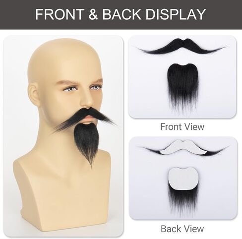 Yan Dream Self Doysive Happar Make Make و Goatee صغير ملحق زي شعر الوجه الخاطئ in Saudi Arabia
