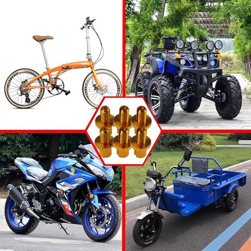4 PCS M10 Clutch Brake Cable Adjuster Screw,Universal Brake Clutch Cable Line Adjuster Screw Adjusting Nut Bolt with Slotted 10MM for Motorcycle Motorbike Moped Scooter Dirt Bike-Silver in Kuwait