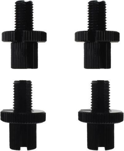 4 PCS M10 Clutch Brake Cable Adjuster Screw,Universal Brake Clutch Cable Line Adjuster Screw Adjusting Nut Bolt with Slotted 10MM for Motorcycle Motorbike Moped Scooter Dirt Bike-Silver in Kuwait