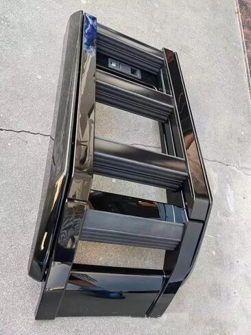 يناسب سلم السقف الجانبي لرفع سلم لاند روفر المدافع 110 2020-2025 سلم رفع قابل للطي (أسود لامع) in Kuwait