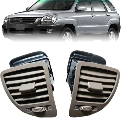 Dashboard Dashboard Air Completer Outlet Assembly Air Outlet Vent Duct متوافق مع Kia Sportage 2005-2009 in Saudi Arabia