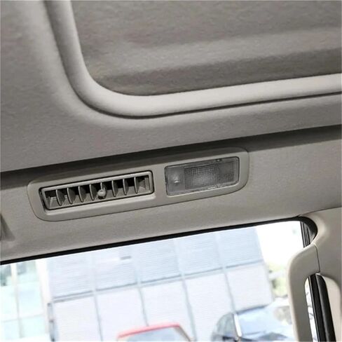 ​2X Car Roof Top Side Air Conditioning Vent Outlet A/C Panel Grille Cover Install Compatible For Mitsubishi Pajero V93 V97(Beige) in Saudi Arabia