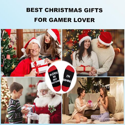 Stocking Stuffers For Men Teens-Christmas Essentials White Elephant Gifts Funny Christmas Stockings Gaming Socks in Saudi Arabia
