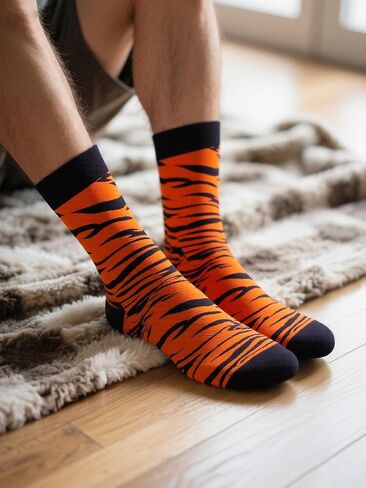 Men Funny Socks Adult Crew Novelty Socks, Birthday Gift in Saudi Arabia