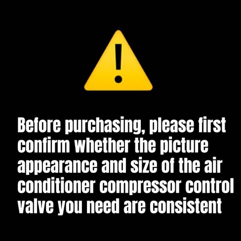 MEILIACY AC Compressor Control Valve AFH308-CV fit For 10-19 Hyundai Elantra 2018-2020 Accent 2013-2020 Santa Fe 2012-2016 Genesis Equus for KIA 2018-2023 Rio Soul 97674-3M001 in Saudi Arabia