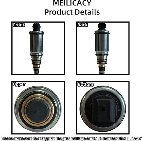 MEILIACY AC Compressor Control Valve AFH308-CV fit For 10-19 Hyundai Elantra 2018-2020 Accent 2013-2020 Santa Fe 2012-2016 Genesis Equus for KIA 2018-2023 Rio Soul 97674-3M001 in Saudi Arabia